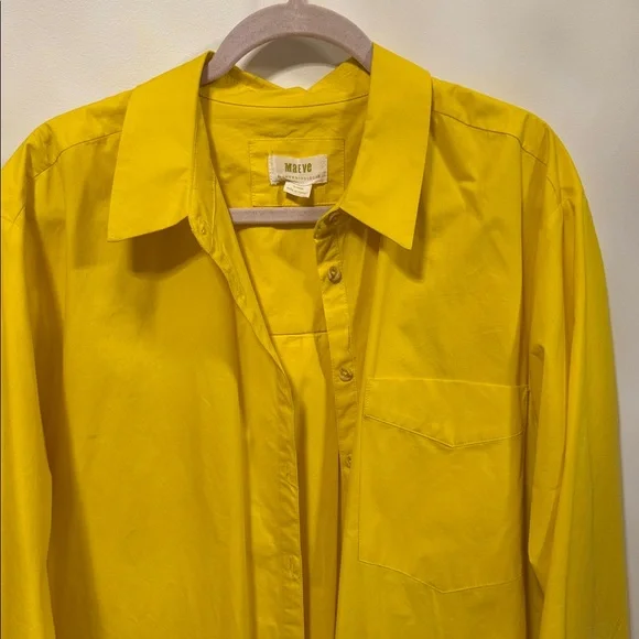 Maeve Sunny Yellow Shirt Dress - Picture 4 of 6